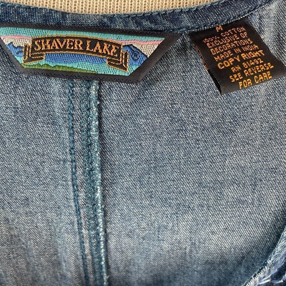 Shaver Lake Denim Maxi Skirt Size M EUC - Picture 11 of 11